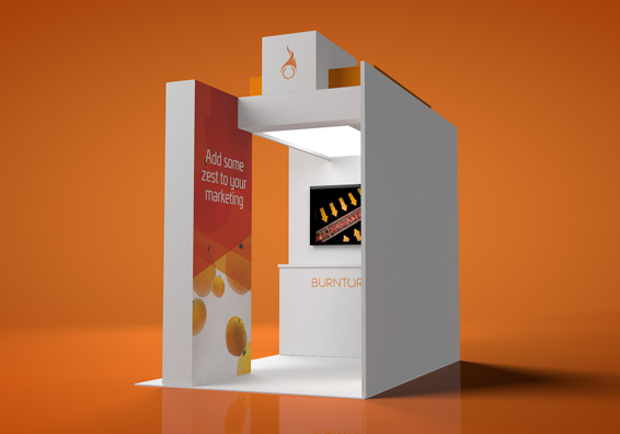 Burnt Orange Stand 4